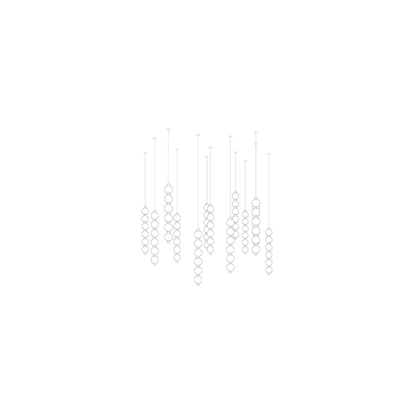 Pearl Symphony Grand Cascade Customize żyrandol