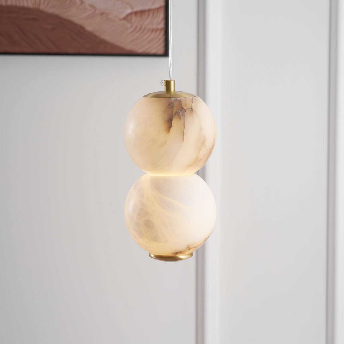 Ritta żyrandol Alabaster 2 /3/4