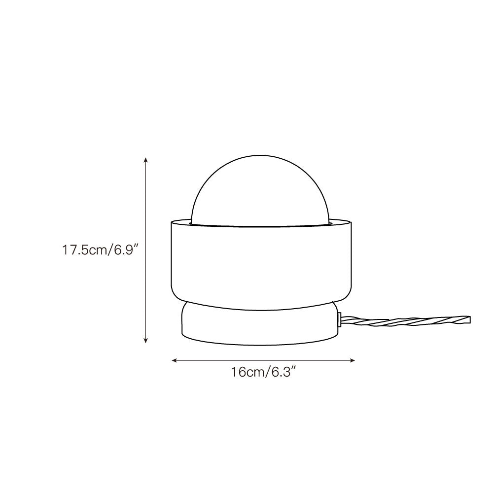 Lampa stołowa Corkalf