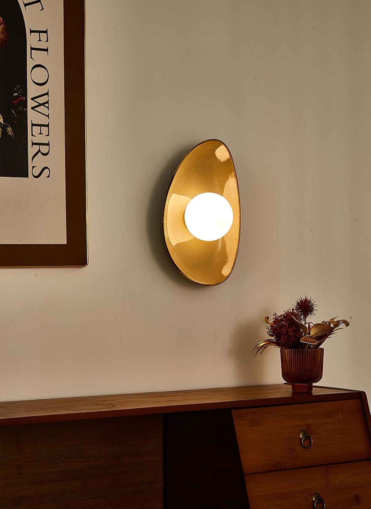 Ertalila Elegance Pebble Disc żyrandol ze szkła