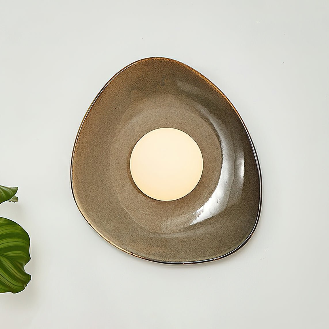 Ertalila Elegance Pebble Disc żyrandol ze szkła