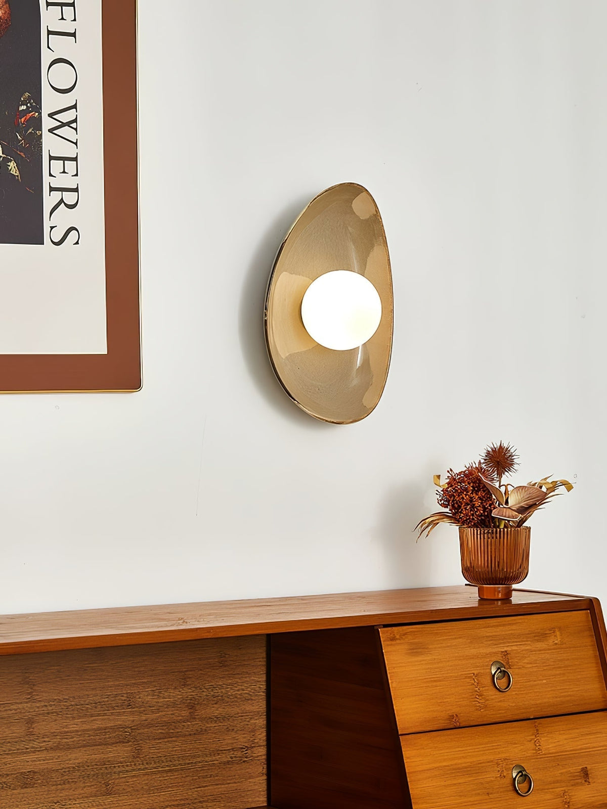 Ertalila Elegance Pebble Disc żyrandol ze szkła