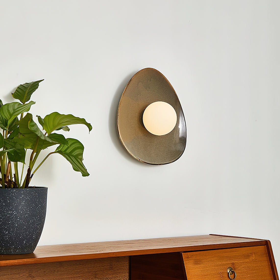 Ertalila Elegance Pebble Disc żyrandol ze szkła