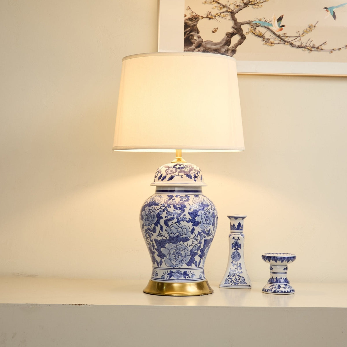 Lampa stołowa Peony Jar