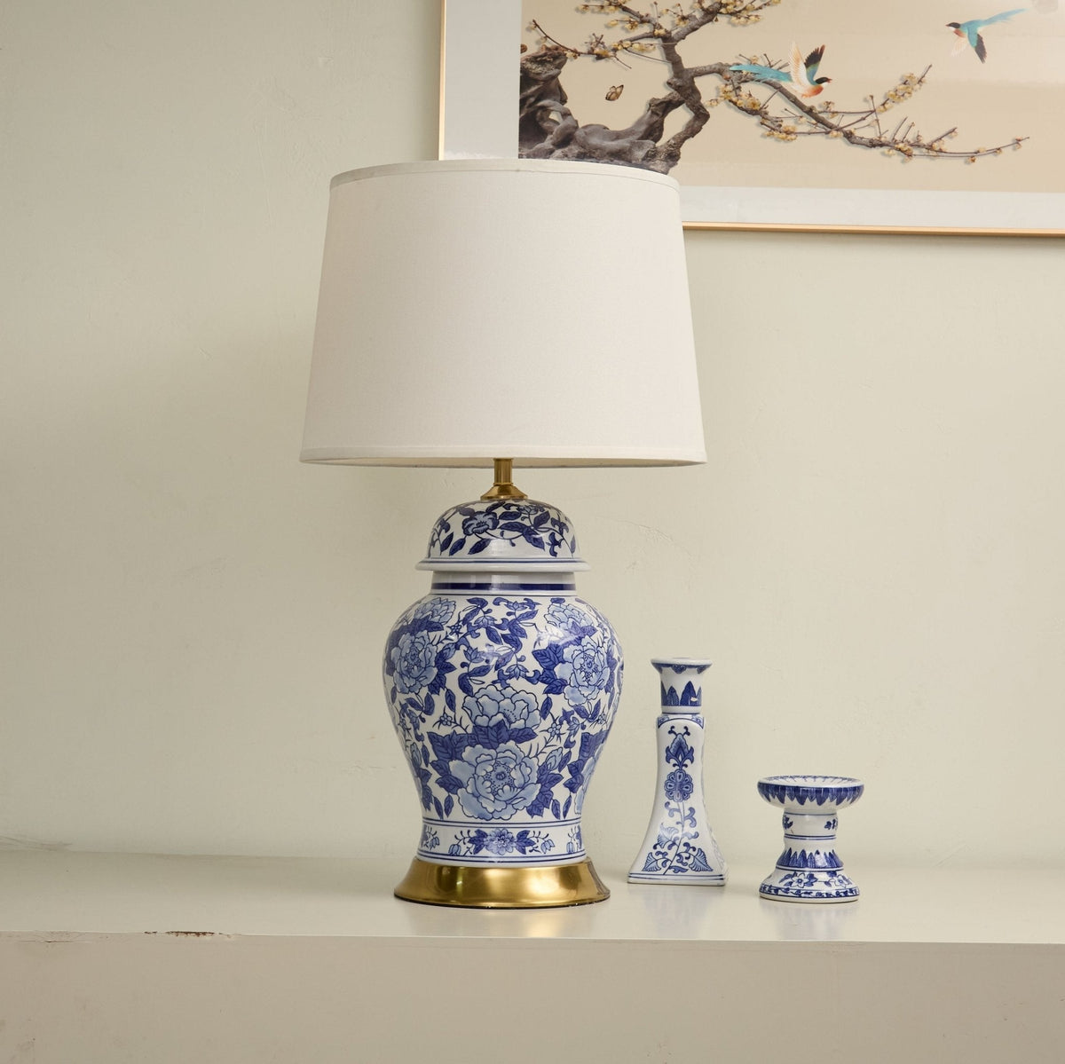Lampa stołowa Peony Jar