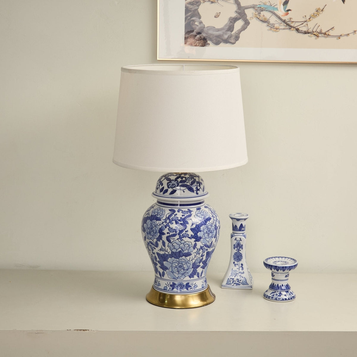 Lampa stołowa Peony Jar