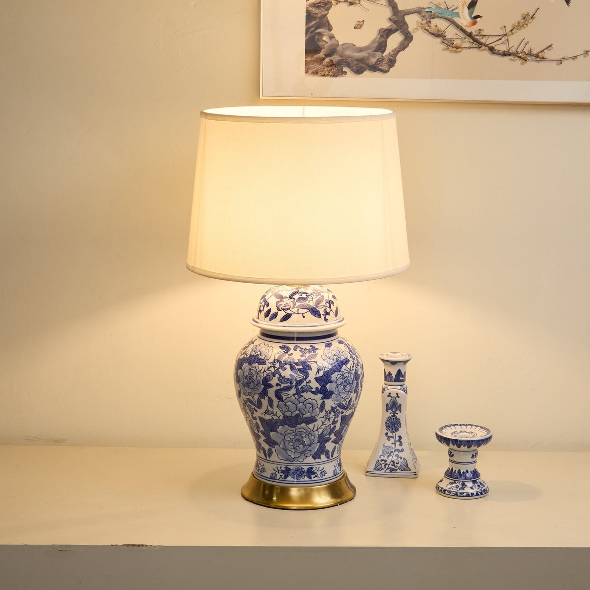 Lampa stołowa Peony Jar