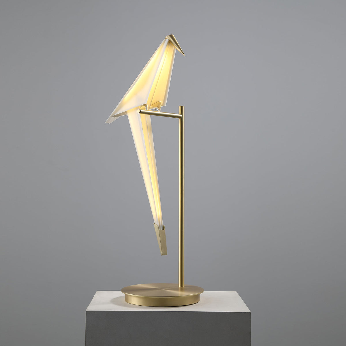 Origami lampa stołowa