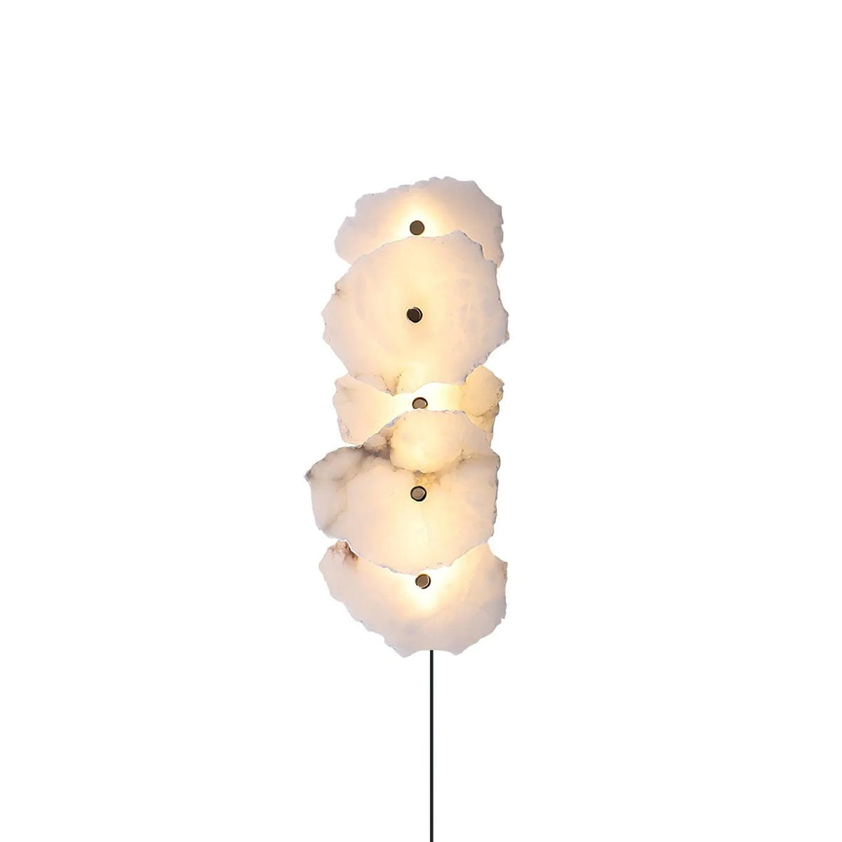 Nivarelia Alabaster kinkiet z wtyczką