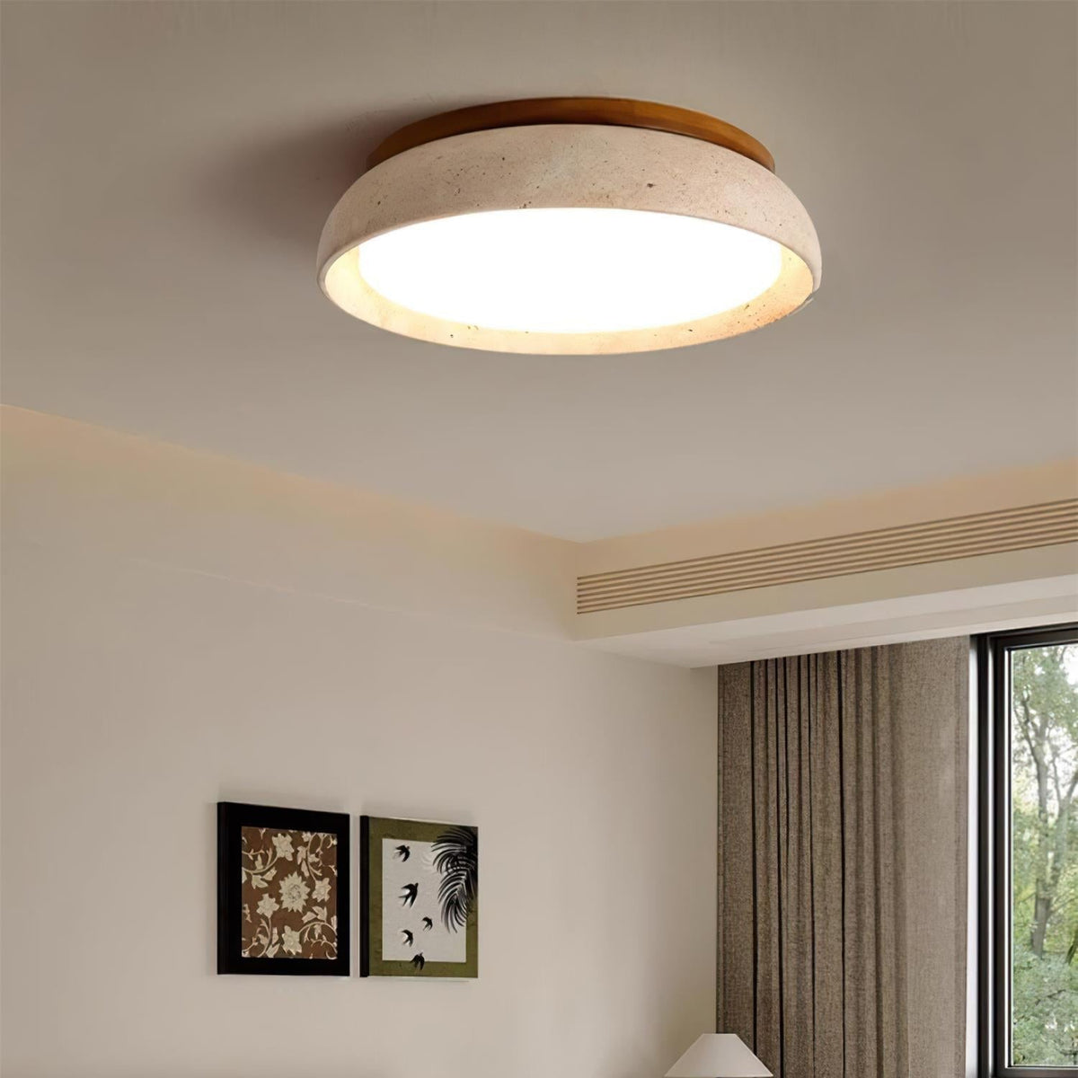 Kloris lampa sufitowa Piedra Travertine