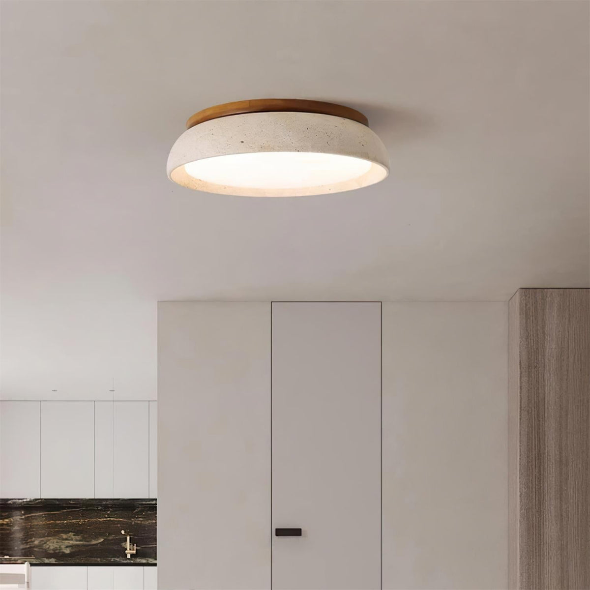 Kloris lampa sufitowa Piedra Travertine