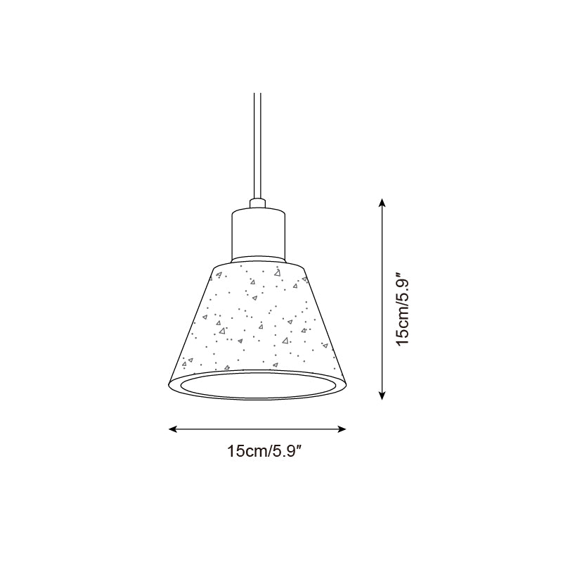 Caven lampa wisząca Travertine Cluster