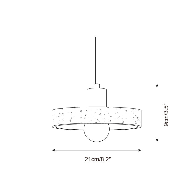 Caven lampa wisząca Travertine Cluster