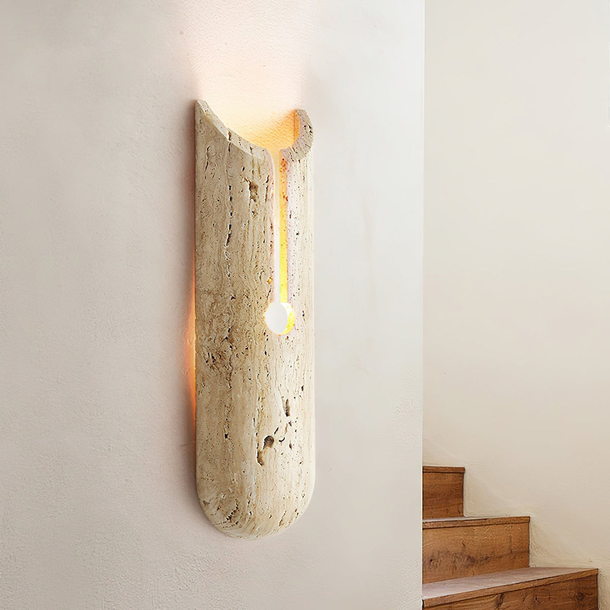 Olnorila kinkiet w stylu Travertine