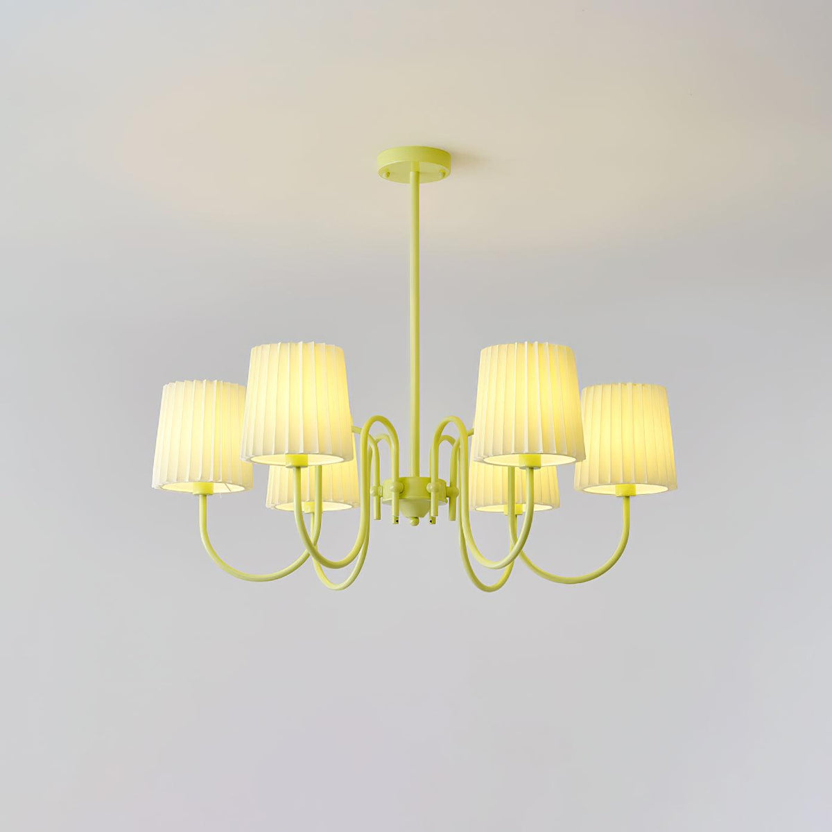 Serorissa żyrandol z płótna