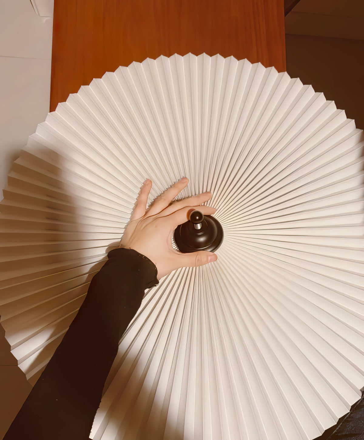 Krenis artystyczna lampa stołowa ze szkła
