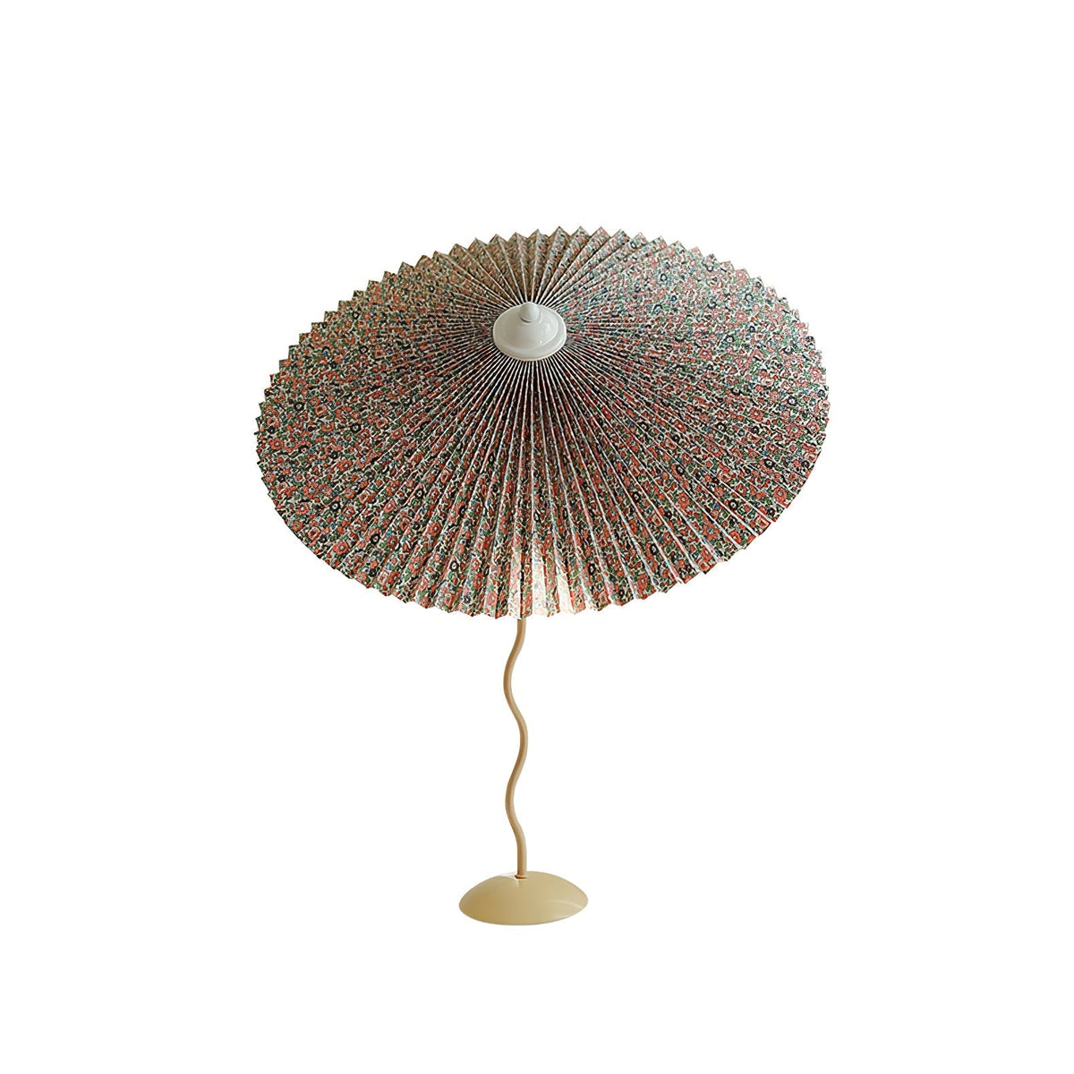 Krenis artystyczna lampa stołowa ze szkła