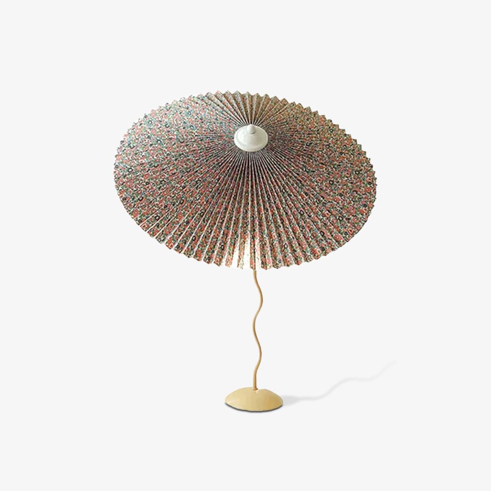 Krenis artystyczna lampa stołowa ze szkła