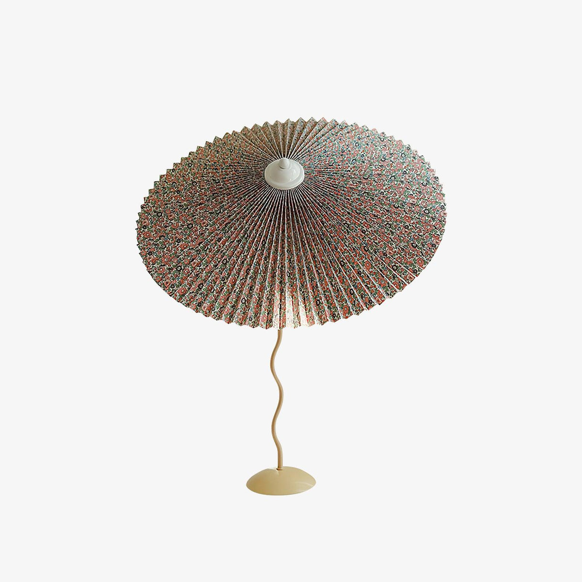 Krenis artystyczna lampa stołowa ze szkła