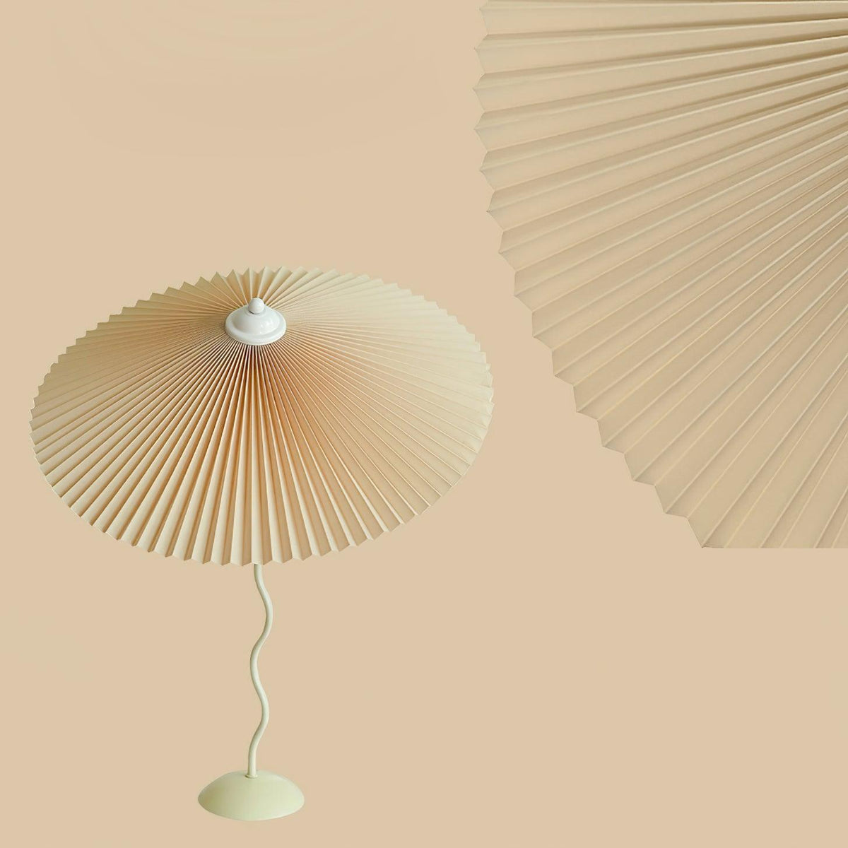 Krenis artystyczna lampa stołowa ze szkła
