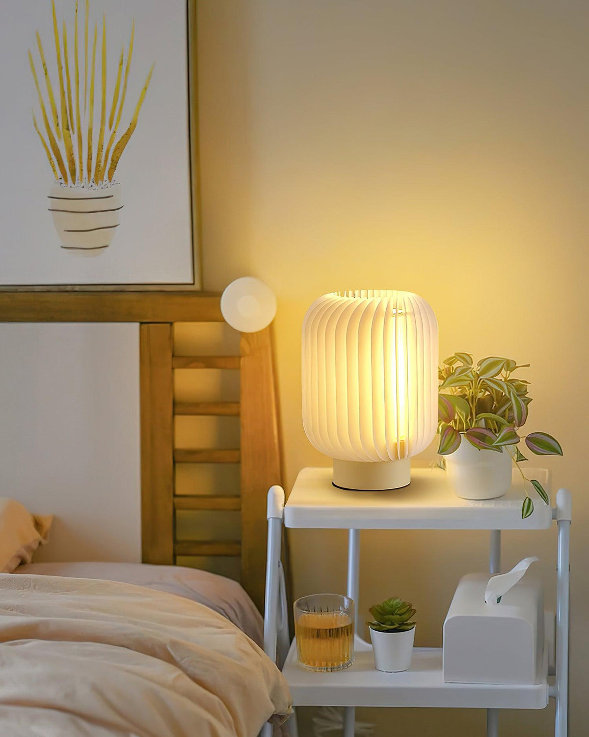 Thal Organic lampy stołowe z płótna