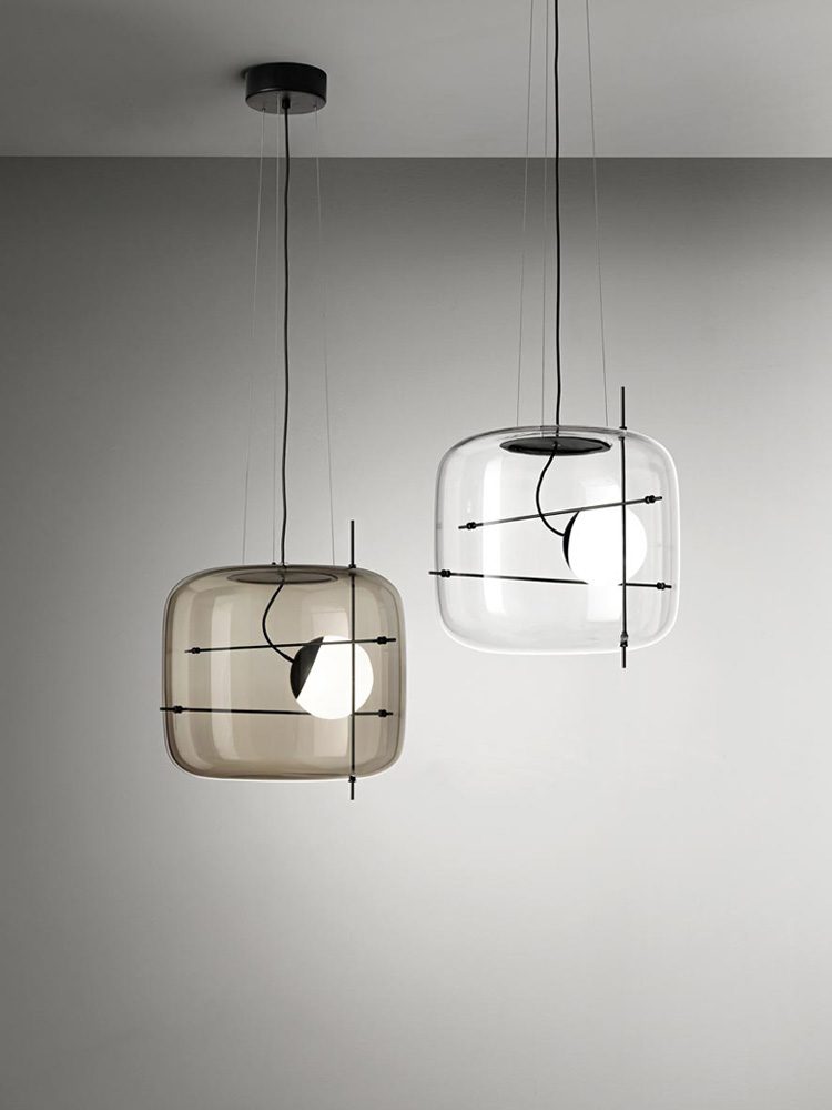 Ivex nowoczesna lampa wisząca ze szkła