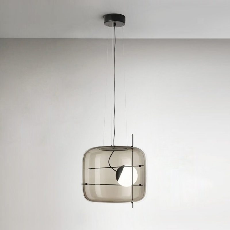 Ivex nowoczesna lampa wisząca ze szkła
