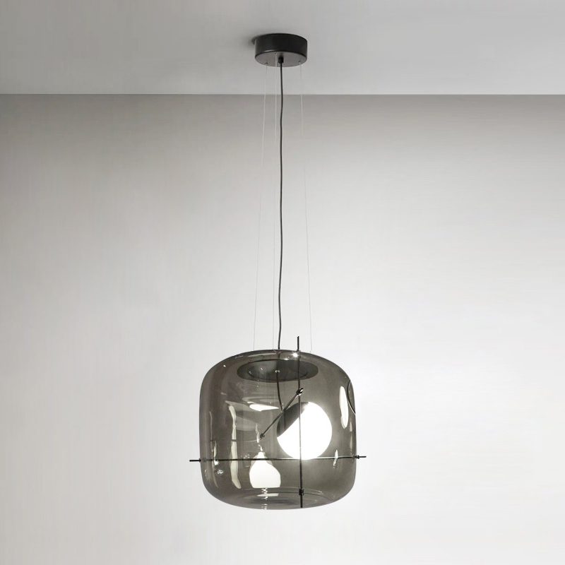 Ivex nowoczesna lampa wisząca ze szkła