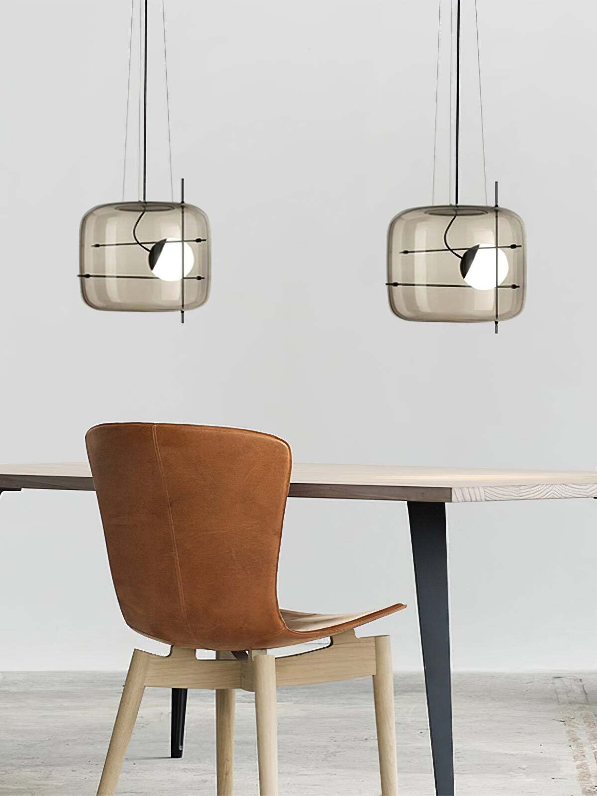 Ivex nowoczesna lampa wisząca ze szkła