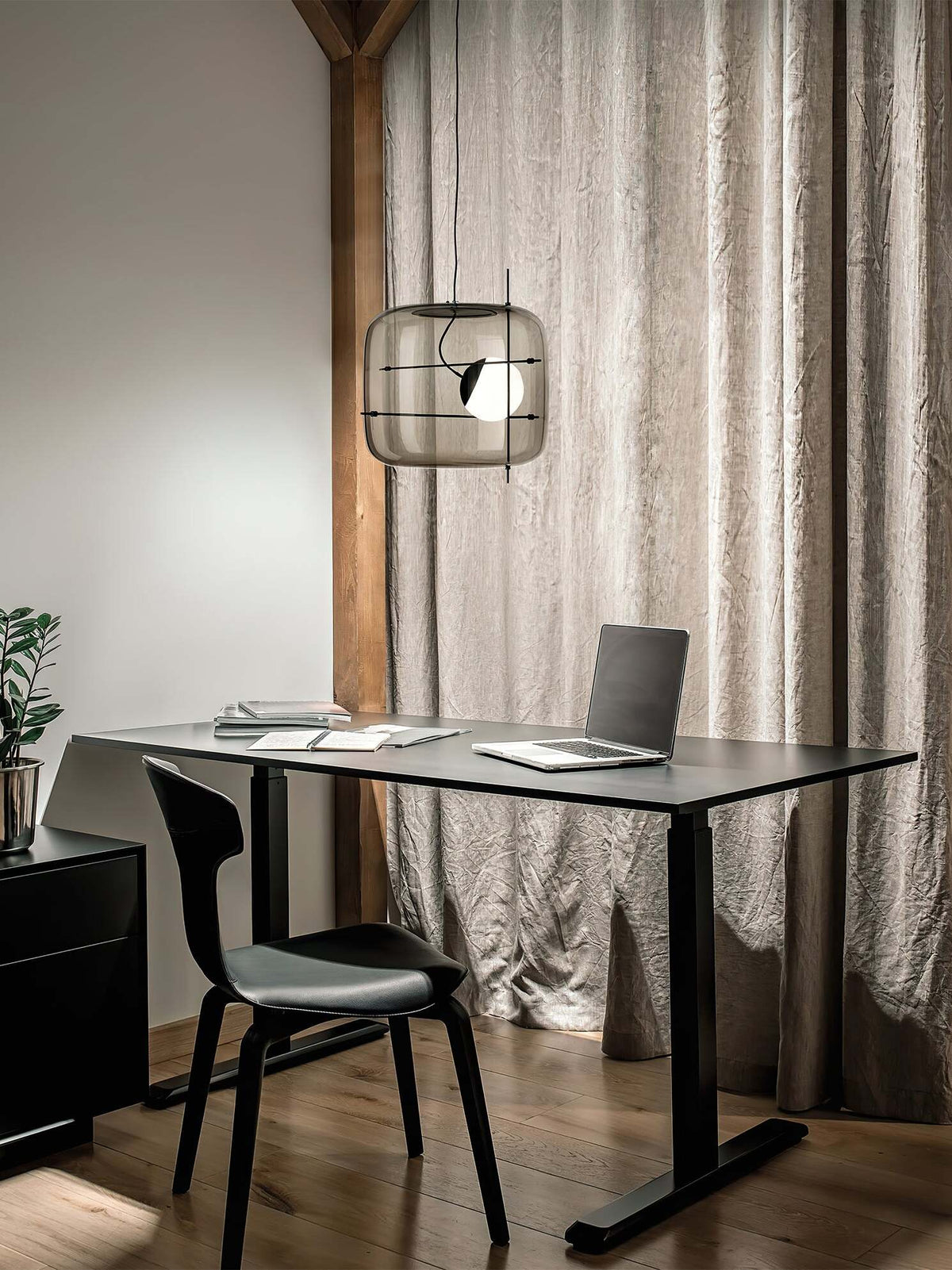 Ivex nowoczesna lampa wisząca ze szkła