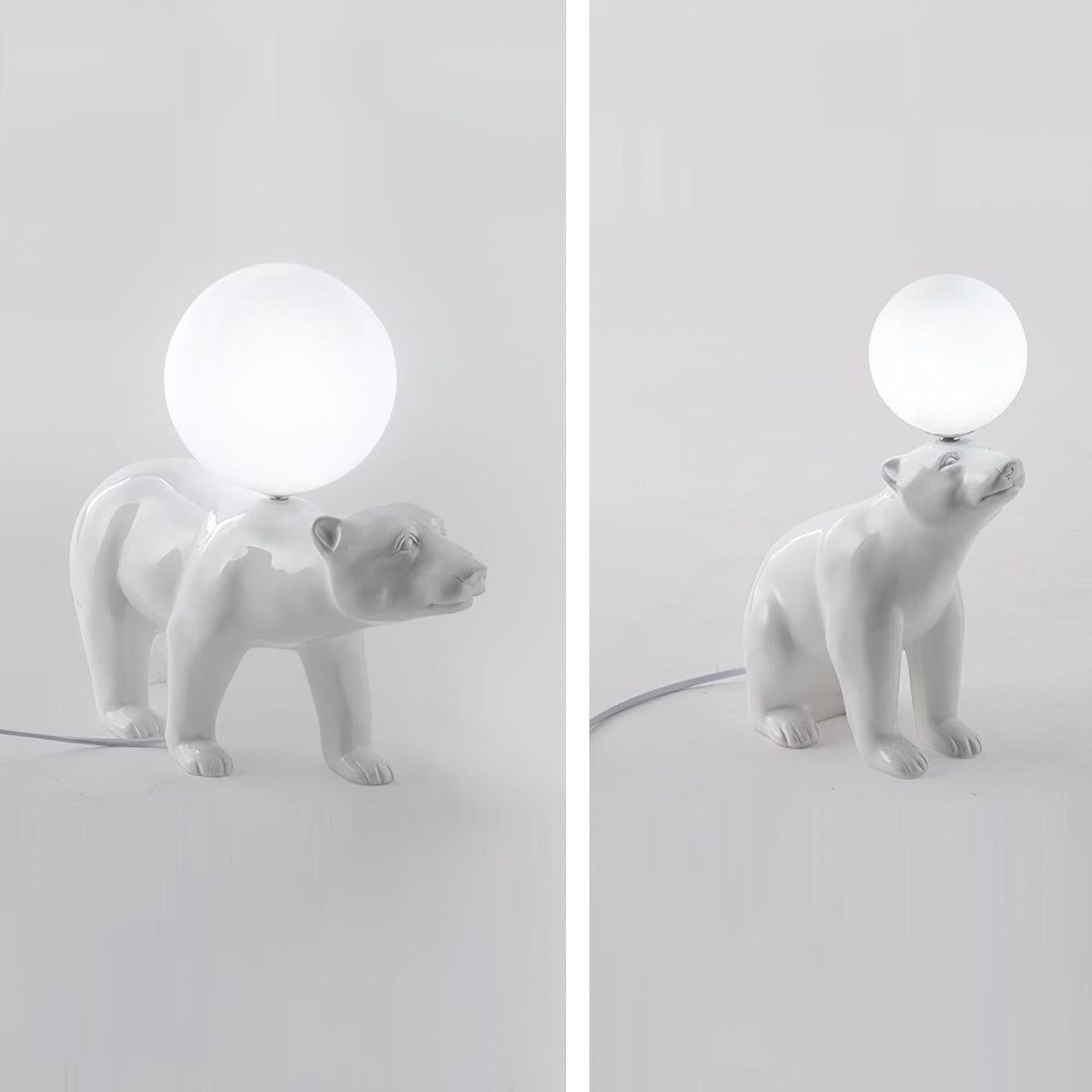 Bellano kapryśna lampa stołowa ze żywicy