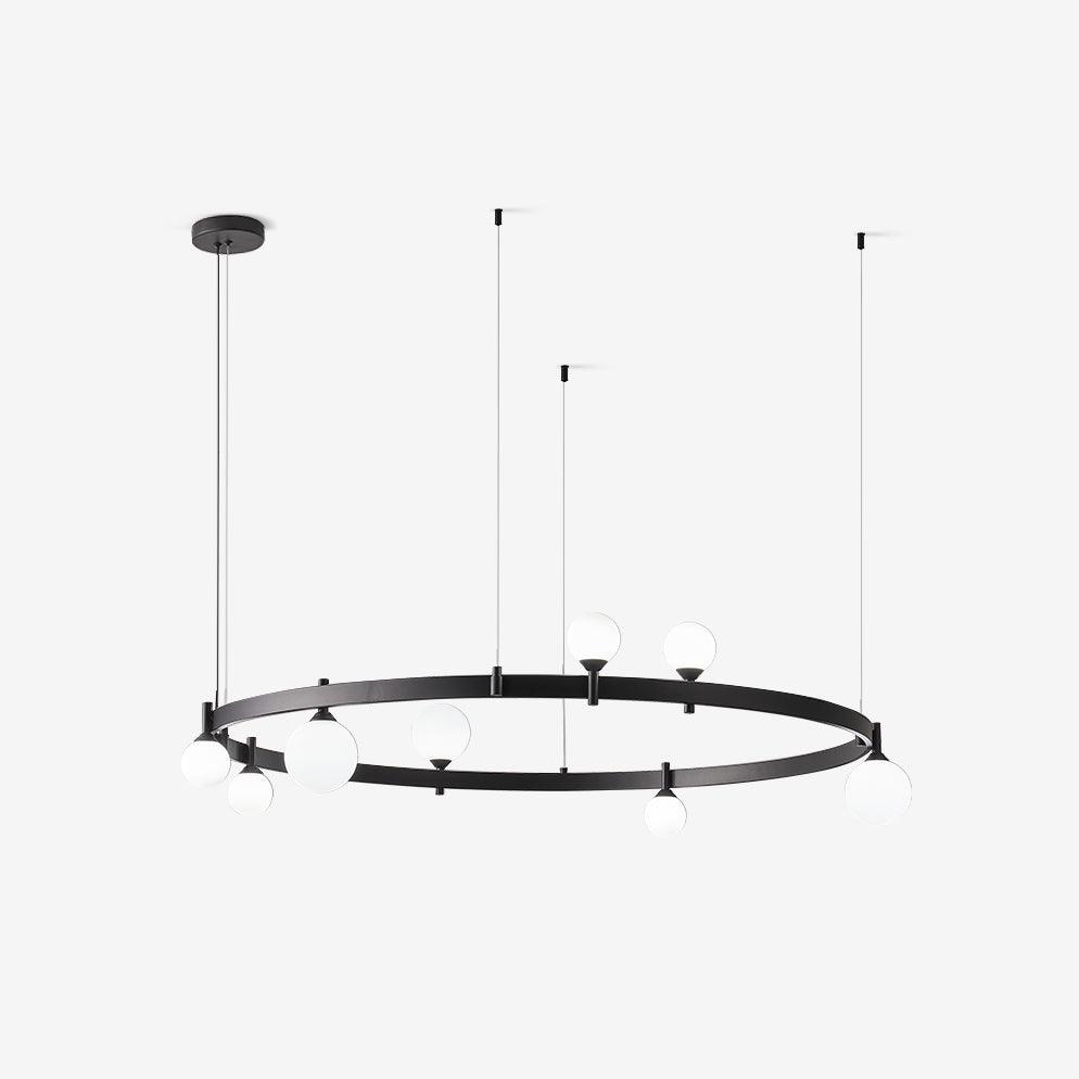 Orel lampa wisząca Round czarna