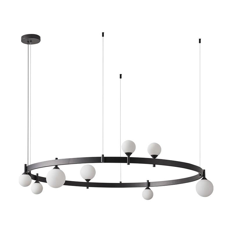 Orel lampa wisząca Round czarna