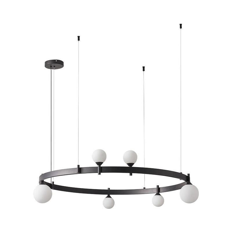 Orel lampa wisząca Round czarna