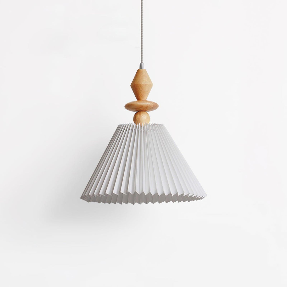 Aldanelia drewniana lampa wisząca