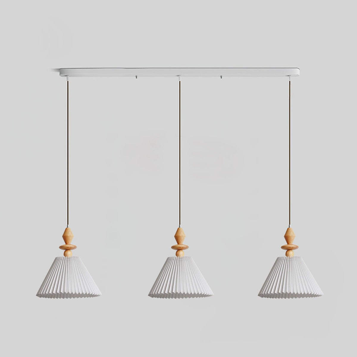 Aldanelia drewniana lampa wisząca