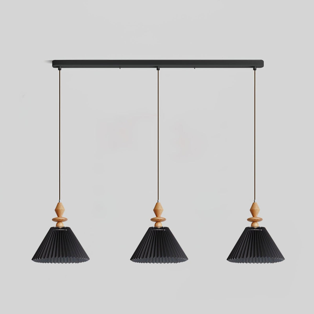 Aldanelia drewniana lampa wisząca