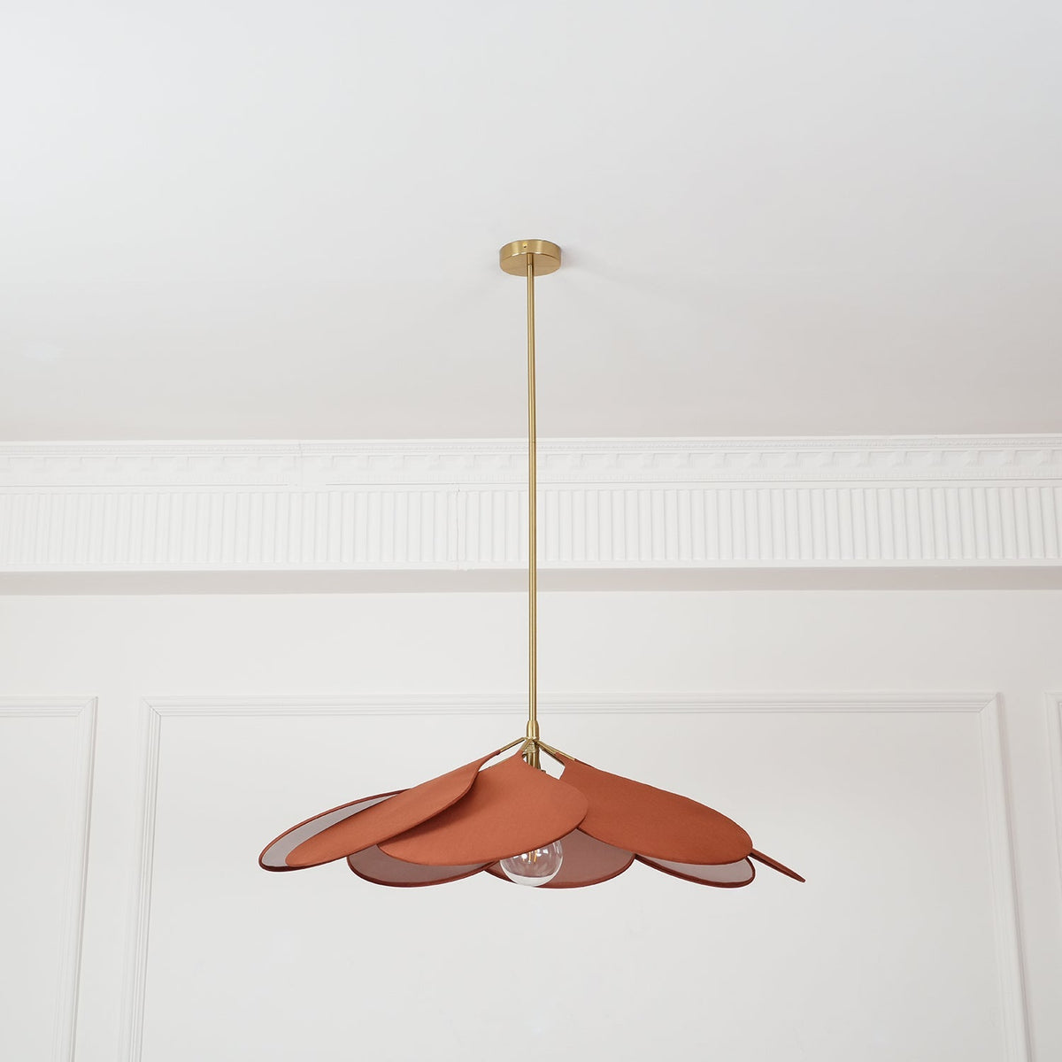 Dax wisząca lampa z płótna inspirowana naturą