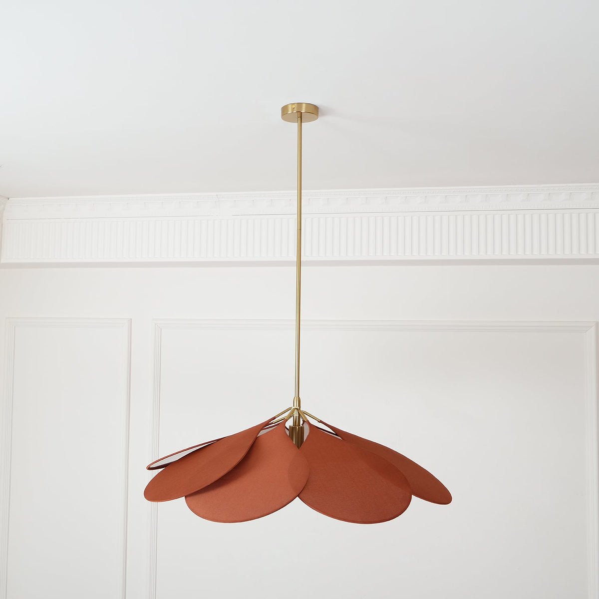 Dax wisząca lampa z płótna inspirowana naturą
