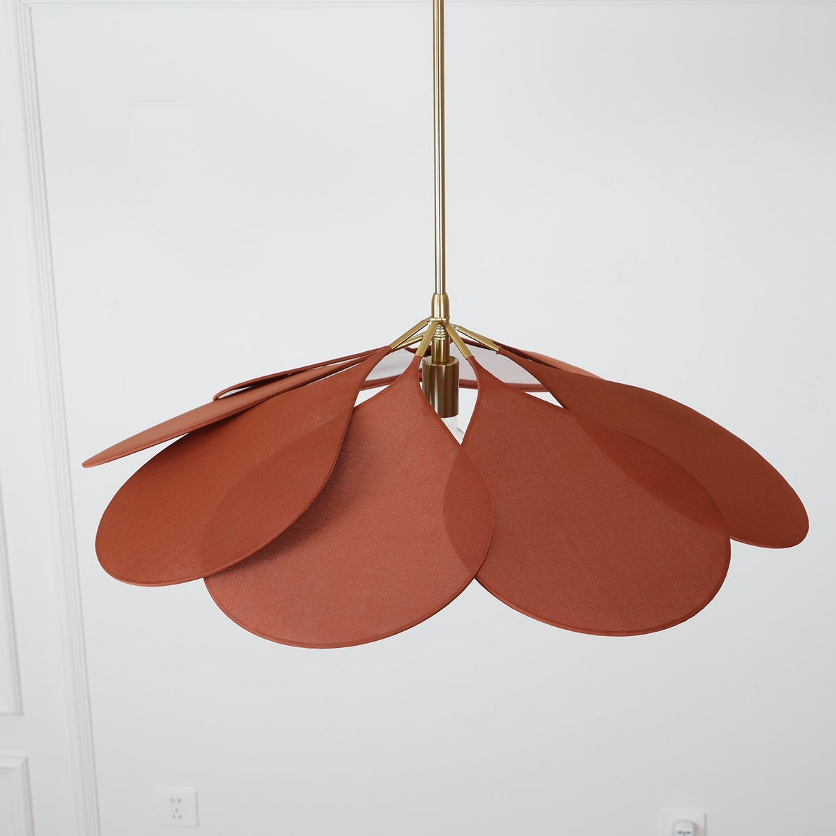 Dax wisząca lampa z płótna inspirowana naturą