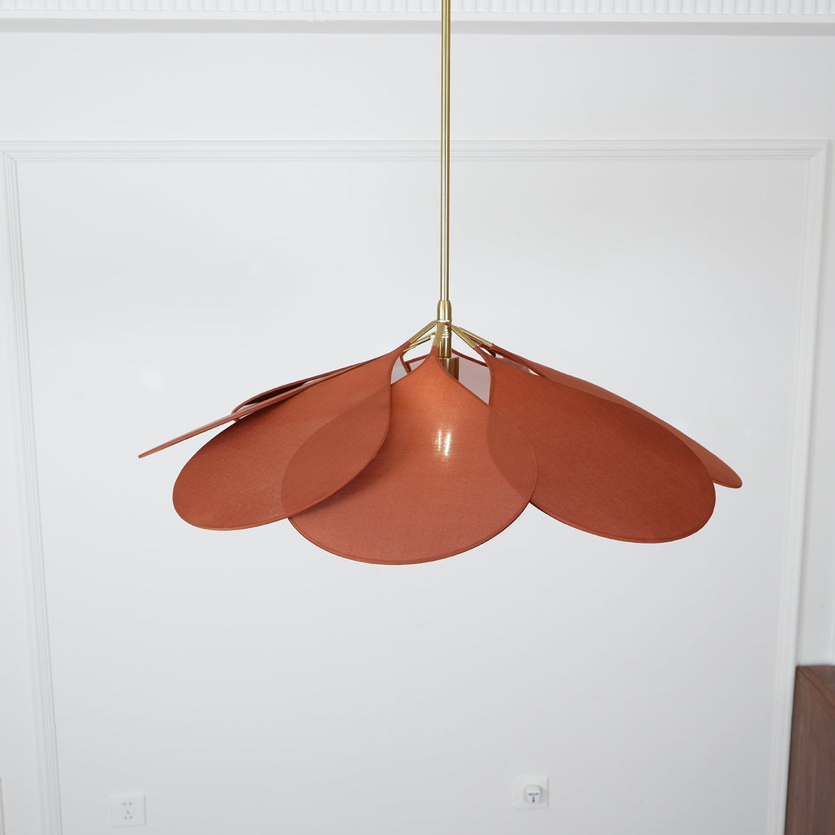 Dax wisząca lampa z płótna inspirowana naturą