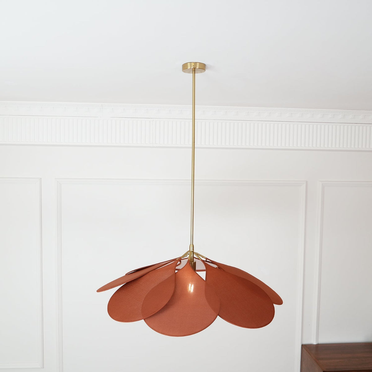 Dax wisząca lampa z płótna inspirowana naturą