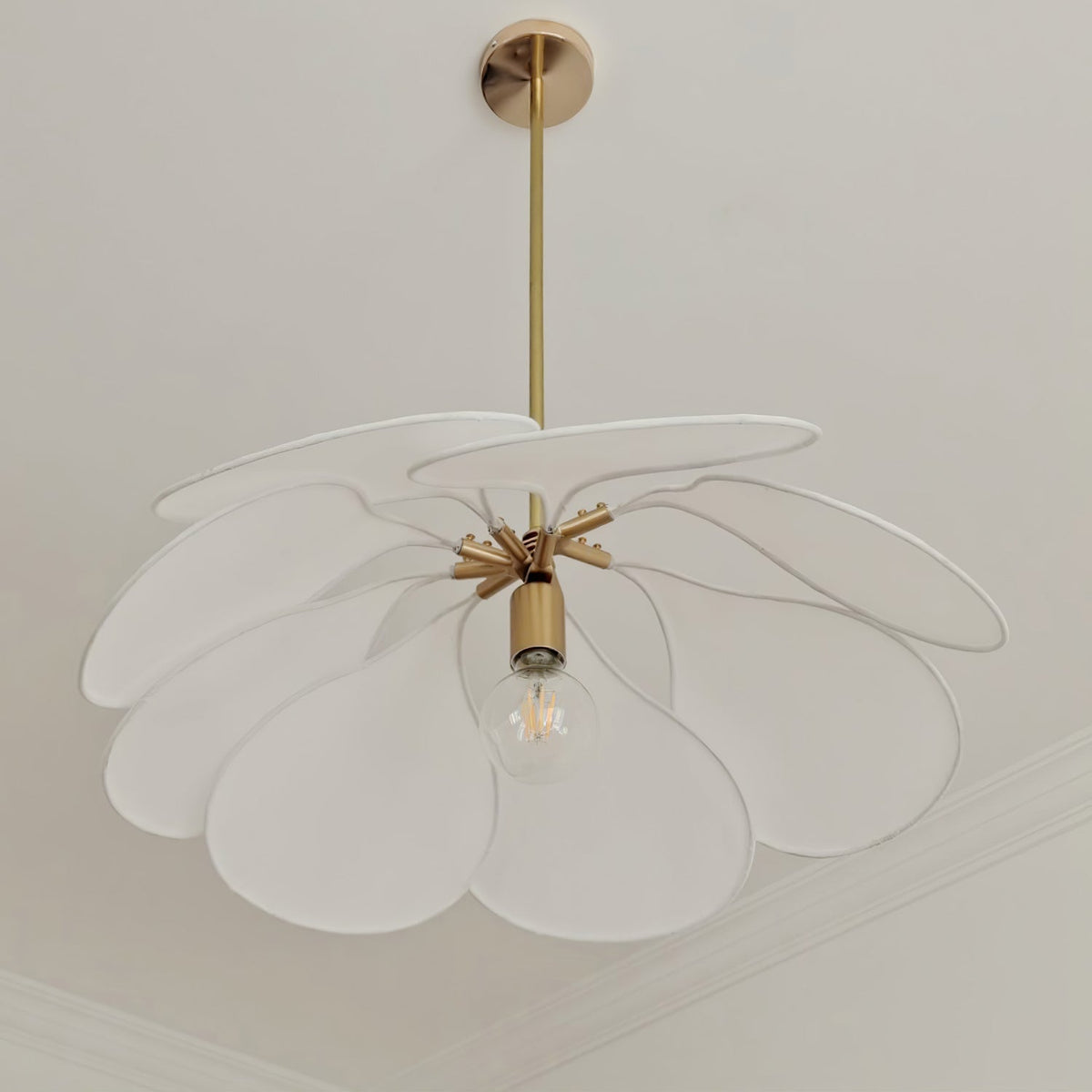 Dax wisząca lampa z płótna inspirowana naturą