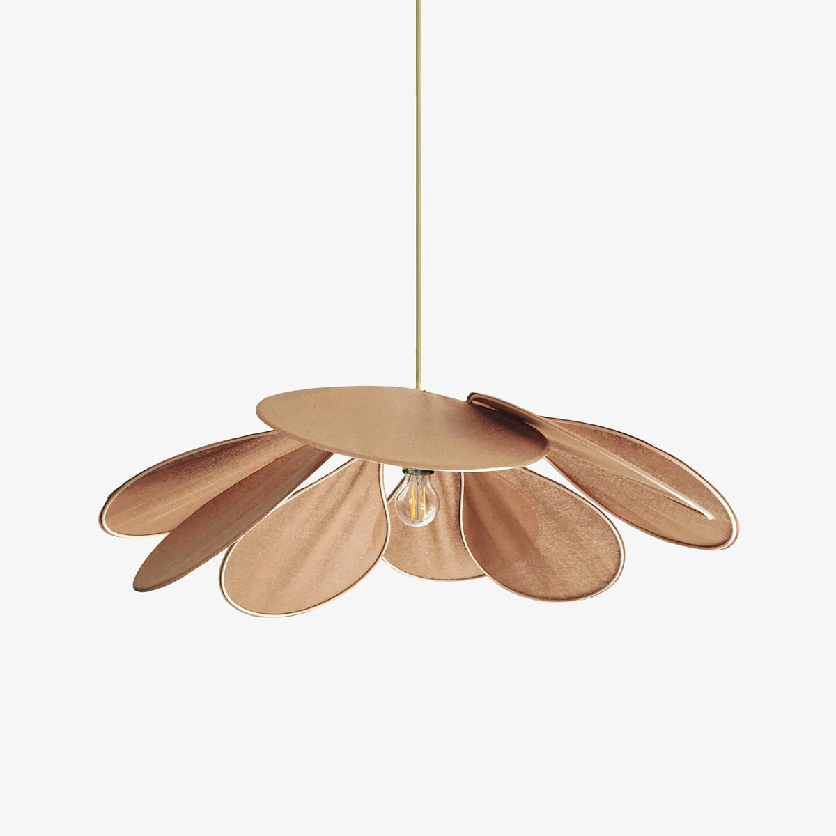 Dax wisząca lampa z płótna inspirowana naturą