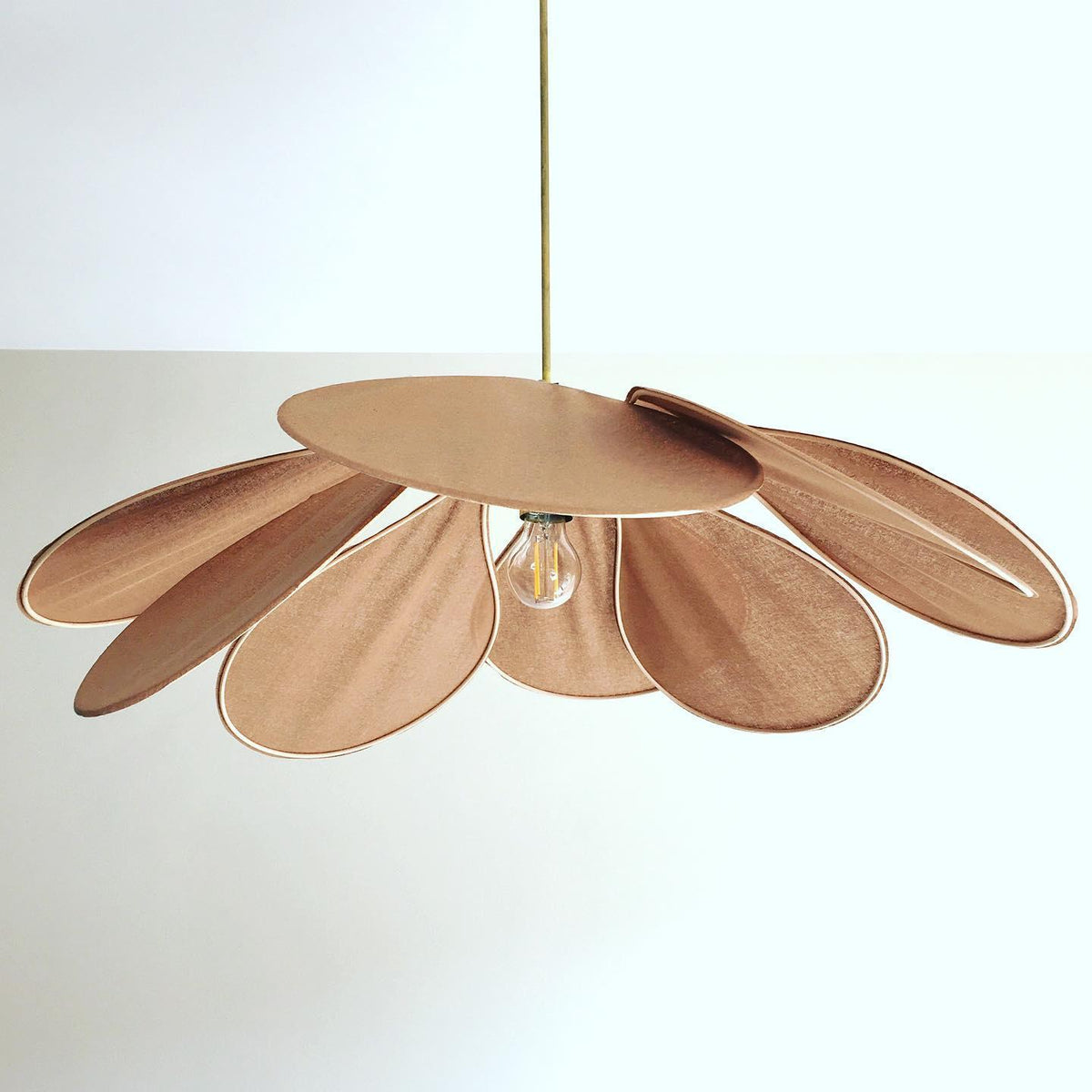 Dax wisząca lampa z płótna inspirowana naturą