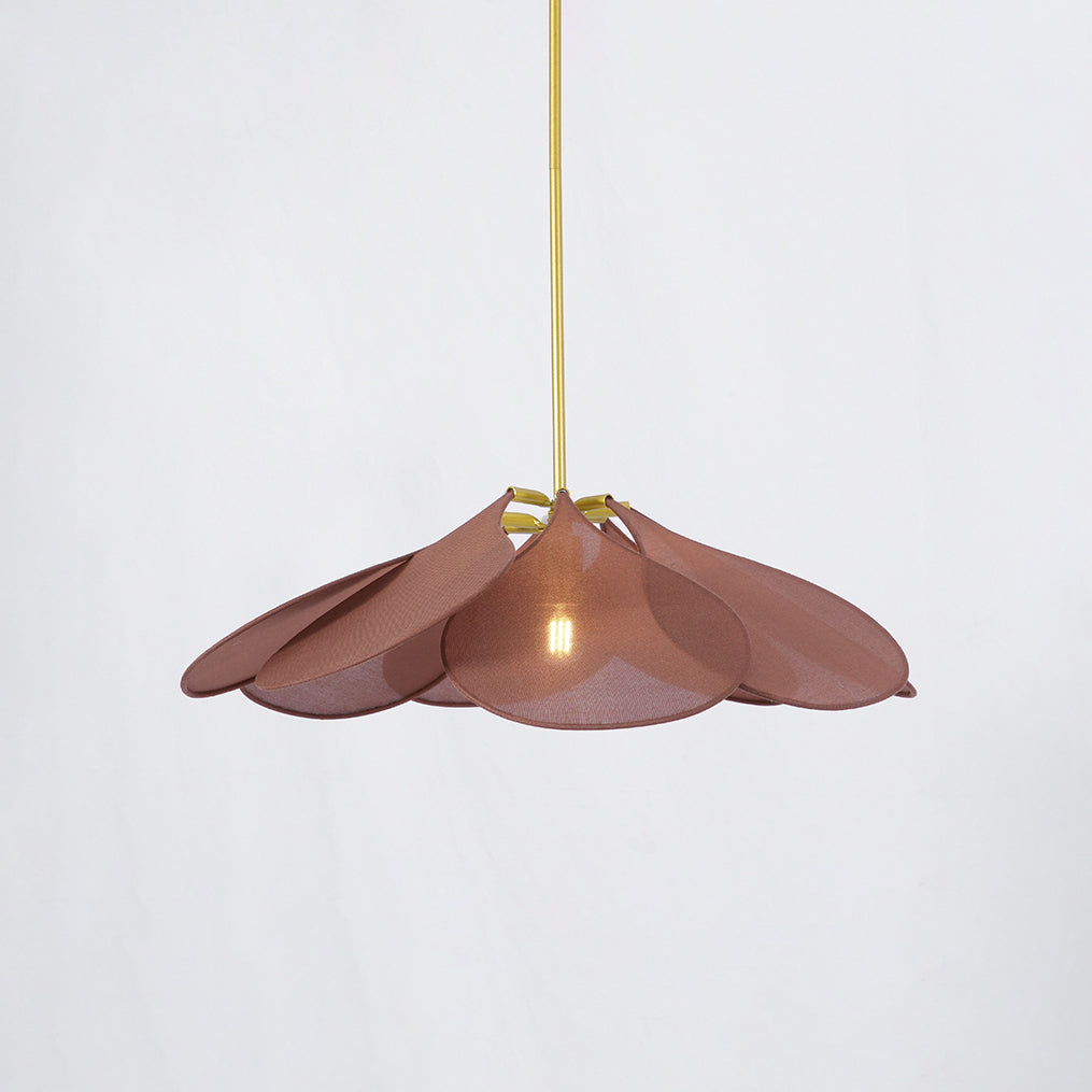 Dax wisząca lampa z płótna inspirowana naturą
