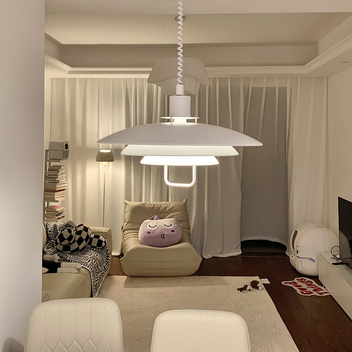Divor wisząca lampa aluminiowa Glam