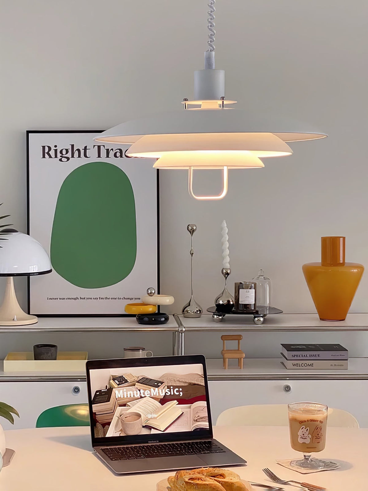 Divor wisząca lampa aluminiowa Glam