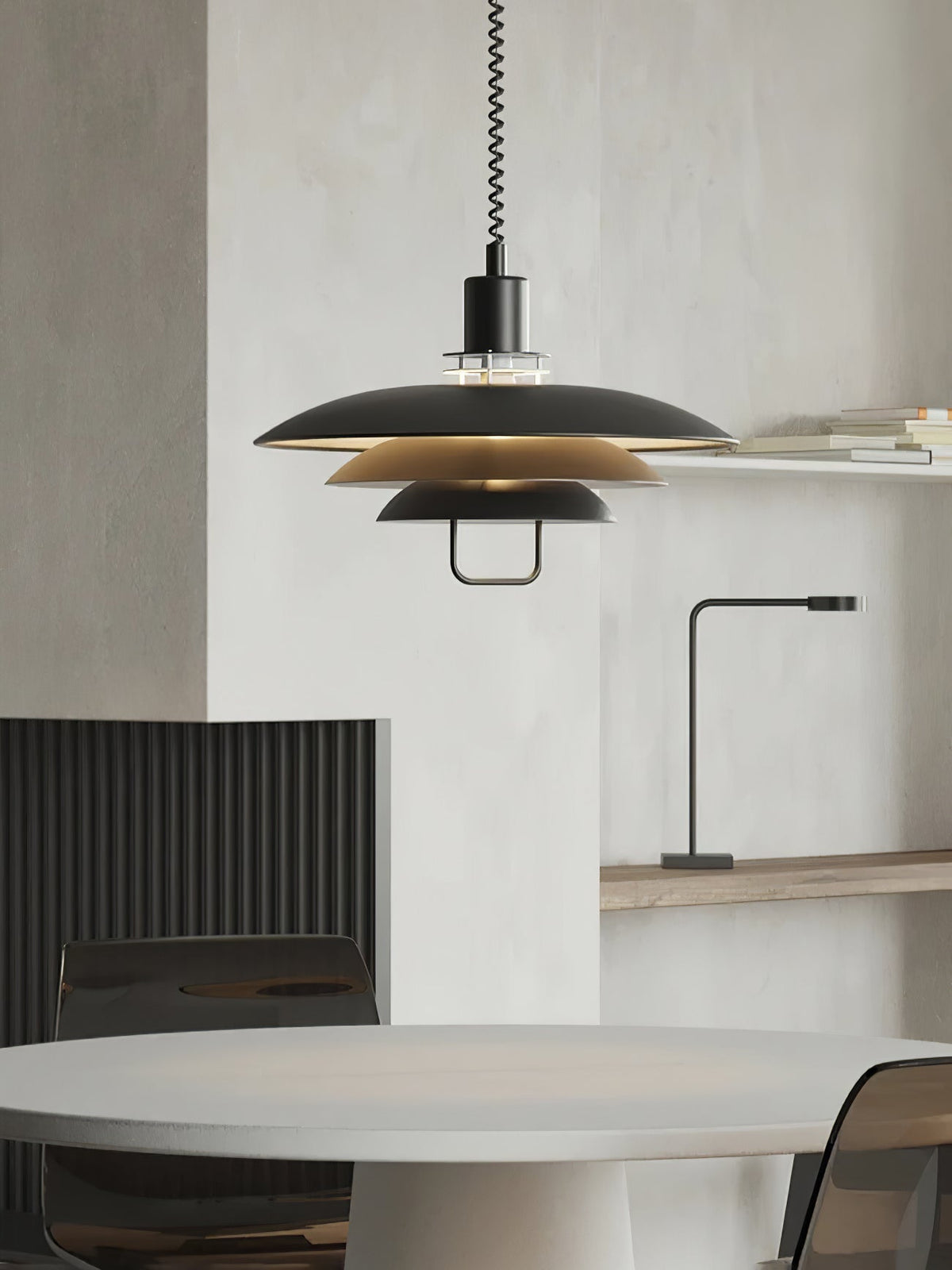 Divor wisząca lampa aluminiowa Glam