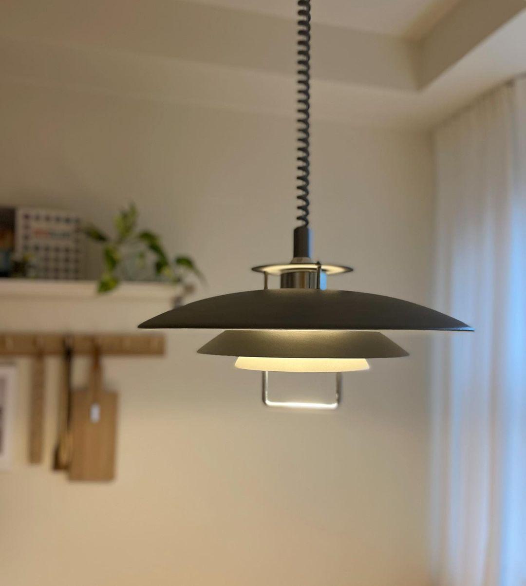 Divor wisząca lampa aluminiowa Glam